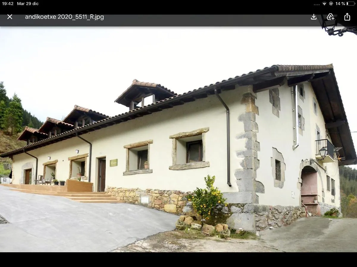 Séjour à la campagne Casa Rural Andikoetxe Landetxea Aulestia